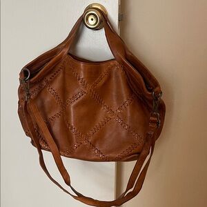 Brown Leather Handbag
